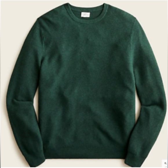 J. Crew Other - J. Crew Cotton Crewneck Sweater in Garter Stitch Size M